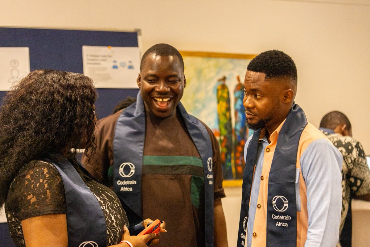 codetraingh's tweet image. Behind every successful developer is a community of people cheering them on. At #Codetrain, we design education around #support, #teamwork, and practical industry skills.  If you are ready to grow your tech skills in a collaborative environment, we would love to hear from you.