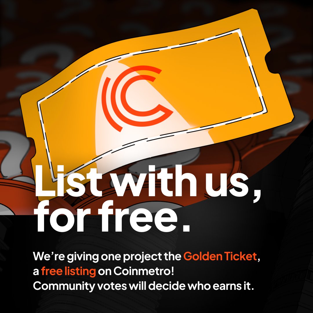 CoinMetro's tweet image. 🚀 Golden Ticket Update: FINAL ROUND BEGINS!

Our Telegram voting round is complete, and the community has spoken.

After an intense showdown, 3 projects have advanced to the FINAL battle on Discord:
🔥 $KAS
🔥 $TEL
🔥 $WCO

Now it’s time for the ultimate community decision.
The…