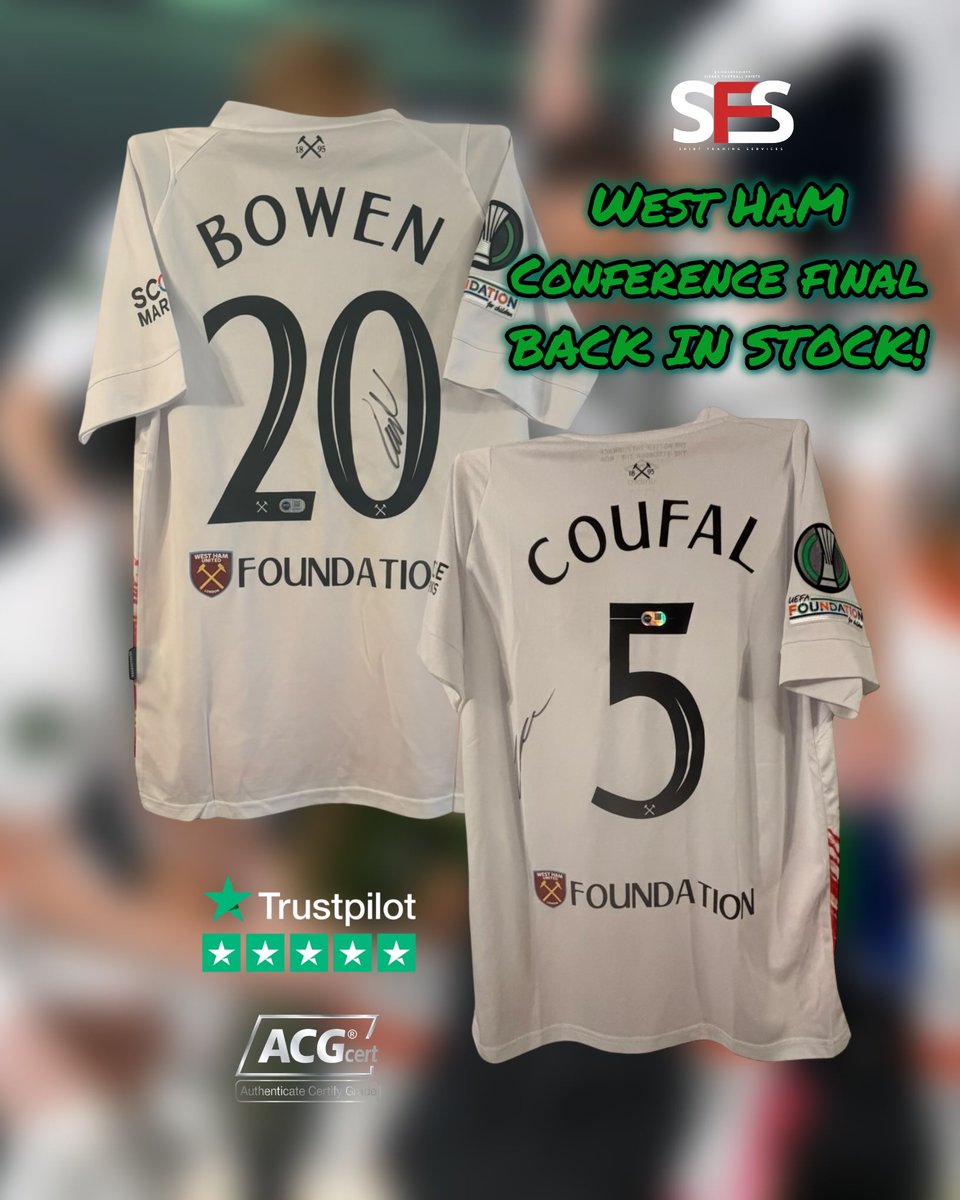 Signed Football Shirts & Shirt Framing Services tweet media