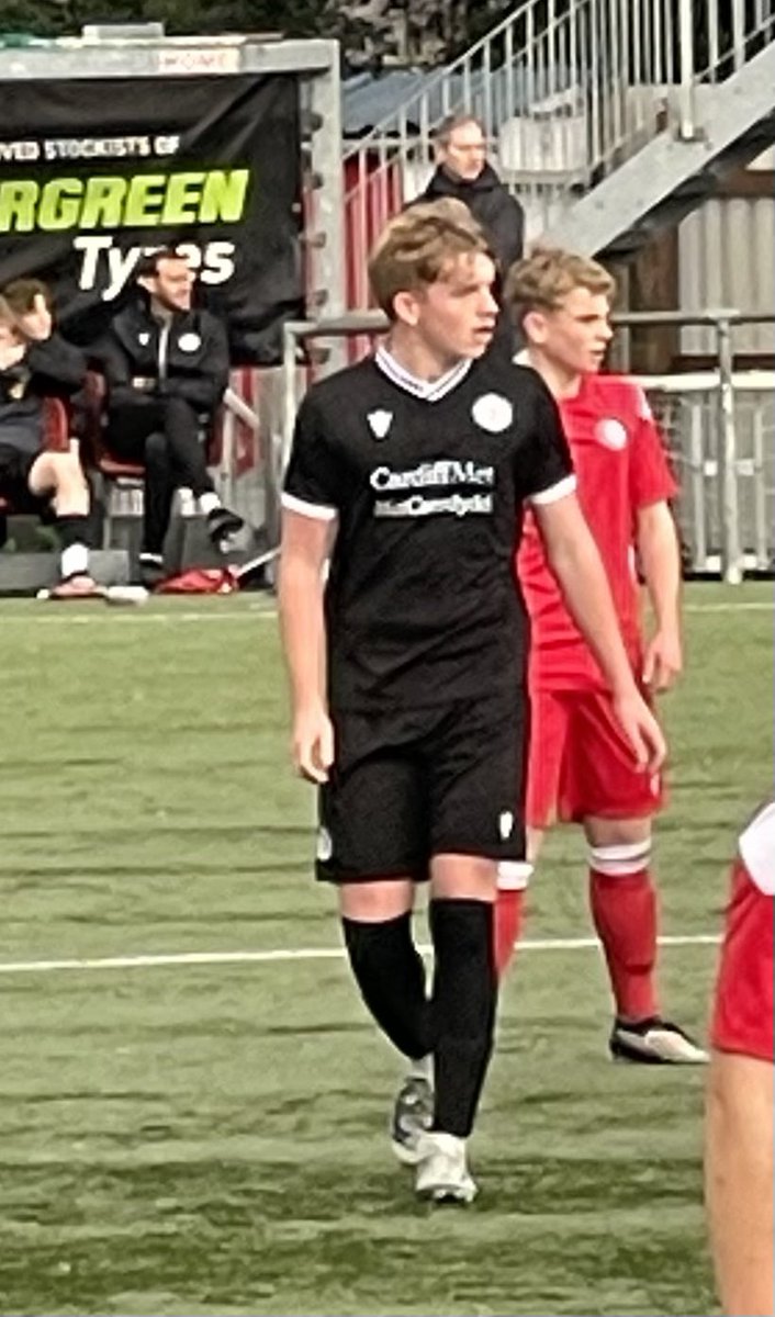Great afternoon for Thomas Mott today as he represented South Wales <a href="/CVSFA/">Cardiff & Vale Schools & Colleges FA</a> against North Wales in U14 Welsh schoolboy trials <a href="/WelshSchoolsFA/">Welsh Schools' F.A.</a> Some terrific performances from all the boys. Motty really smashed it today and bagged a hatrick in the process! <a href="/StanwellPE/">Stanwell School PE</a> <a href="/youth_county/">Newport County AFC Academy</a>