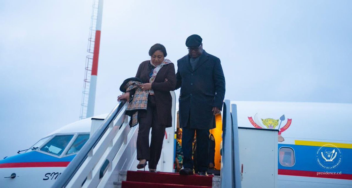 delphin_kas's tweet image. 🇨🇩✈️ RDC – SERBIE : Félix Tshisekedi en visite d’État à Belgrade

Le Président de la République, Félix-Antoine Tshisekedi Tshilombo, est arrivé ce jeudi à Belgrade pour une visite d’État de trois jours, à l’invitation du Président serbe Aleksandar Vučić.
Il est accompagné de la…