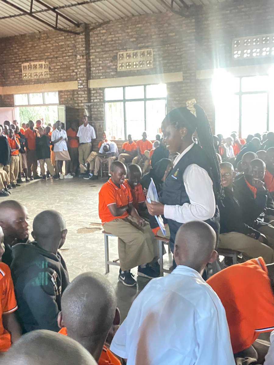 IyesYouthImpact's tweet photo. 3️⃣Our final stop, GS MUTUNDA, was truly impactful.

Students explored the core messages of the 16 Days campaign: GBV, human trafficking, digital violence, rights, responsibilities, and safe reporting.

#16DaysOfActivism #EndGBV #SayYesToIYES #SayNoToGBV #YouthVoices https://t.co/OwvhNGVnMW