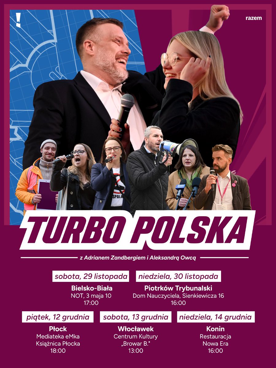 TurboPolska rusza już w ten weekend! Bądźcie z nami — to dopiero początek.