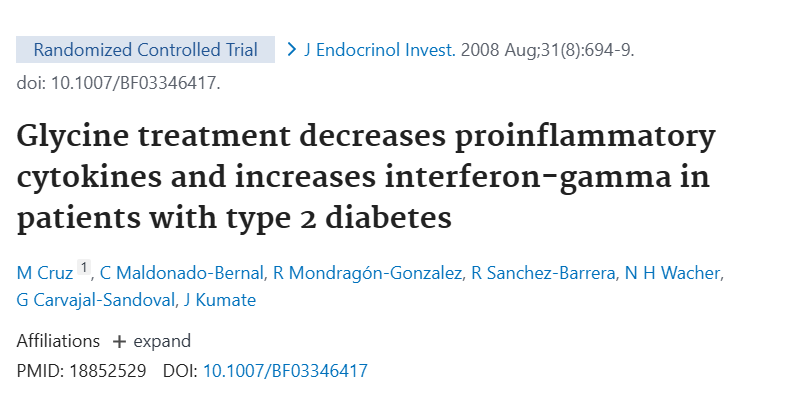 Helios_Movement's tweet image. This will sound very schizophrenic, but making your own chocolate out of quality cacao and replacing sugar with glycine might be fine if you have type 2 diabetes and want something sweet.

Glycine tastes like sugar and it has been shown to lower A1C and pro-inflammatory markers…