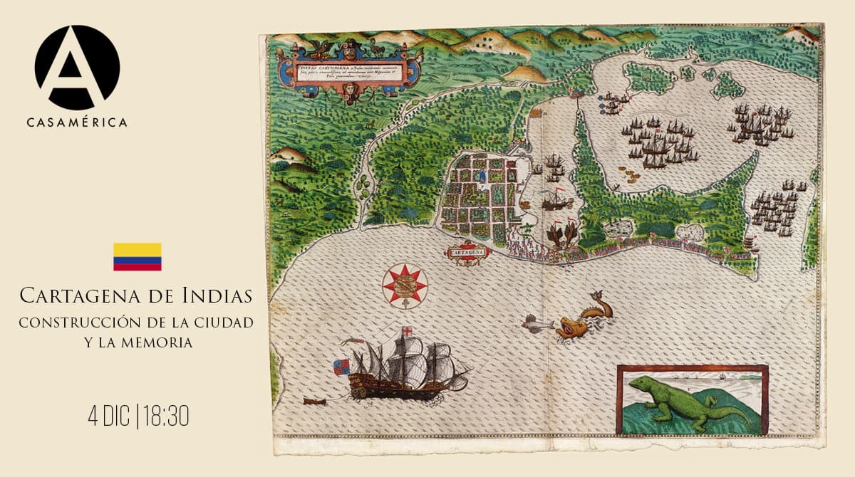 🌎 Cartagena de Indias: construcción de la ciudad y la memoria.
🇨🇴 Un recorrido por la arquitectura, la historia y las transformaciones urbanas de la ciudad caribeña.
🗣️Introduce <a href="/moisesmoreram/">Moisés Morera Martín</a>.
👥 Con Moisés Álvarez y <a href="/MariaSaavedraI/">María Saavedra</a>.
📅 4/12.
⌚ 18:30.
casamerica.es/historia/carta…
