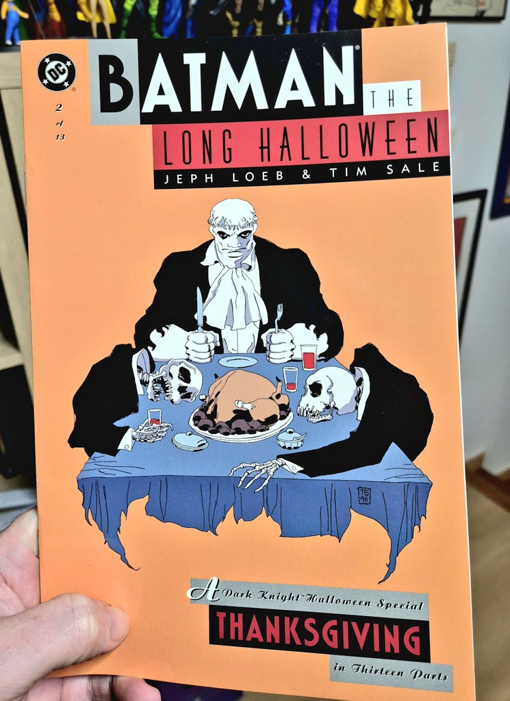 #HappyThanksgiving2025 

Long halloween 2 du regretté Tim Sale
#dccomics #Batman #comics