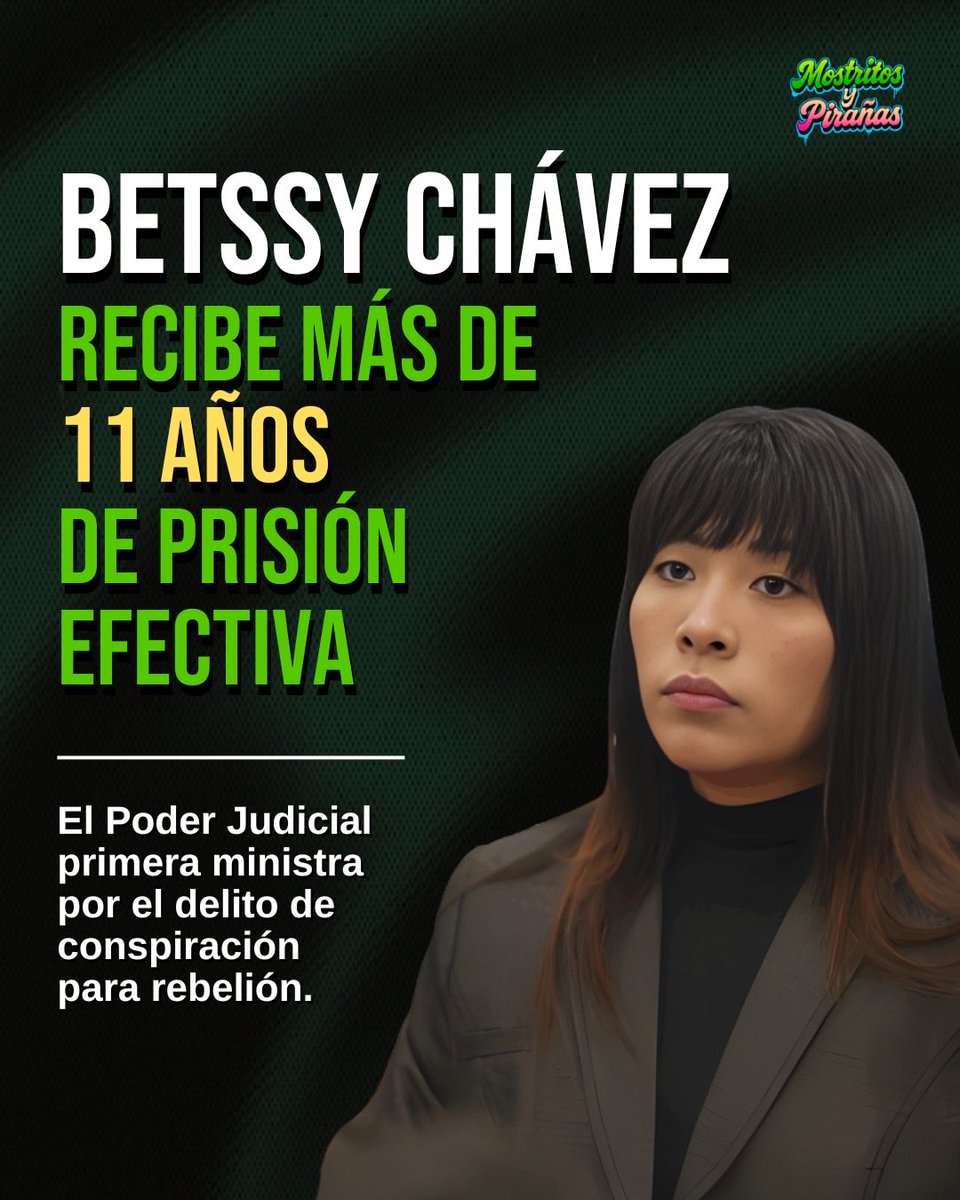 jmhidalgo's tweet image. 🚨🚨🚨 @PedroCastilloTe fue sentenciado a 11 años y 5 meses de prisión efectiva. También reciben la misma pena Betsy Chávez y Willy Huerta, aunque en el caso de Huerta es suspendida. Aníbal Torres recibe 6 años pero también suspendida. @mlacorvalan @roropizzino