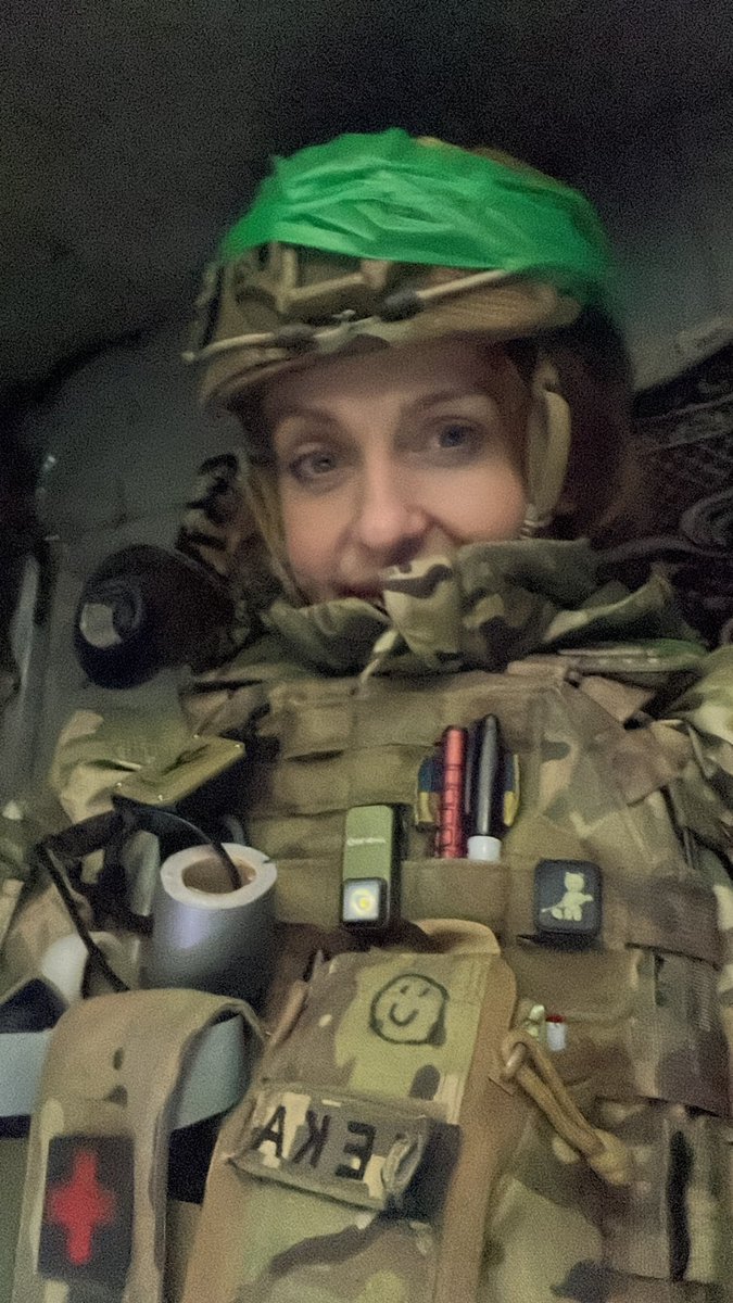 bekamaciorowski's tweet image. Today I’m grateful for all of YOU and your SUPPORT! 

Your support and help allows me to continue to help our soldiers and most recently, to set up an underground stabilization point for our wounded, very close to the first line. 

Thanks to your donations, I was able to set up a…