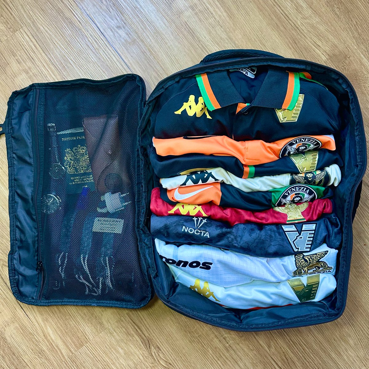 We go… 

Serie B action 🇮🇹 ⚽️ 
Flight ✈️ £45
Hotel 🏨 £40 (my half)
Ticket 🎟️ £18