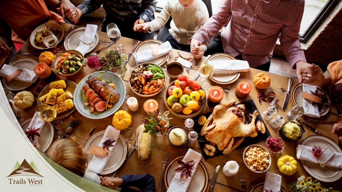 WestTrails's tweet photo. Happy Thanksgiving! The Trails West office is closed today and tomorrow as we spend time with our loved ones. 

We’re thankful for those in our communities who embody the spirit of Montana – friendly, adventurous and always there for their neighbors. https://t.co/t7RZhAb4Pq