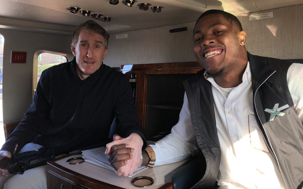 andrewperloff's tweet image. Just shared the story of when I did a promotional shoot for @XTECHpads with Packers RB Josh Jacobs in a helicopter. I was terrified. He loved it.