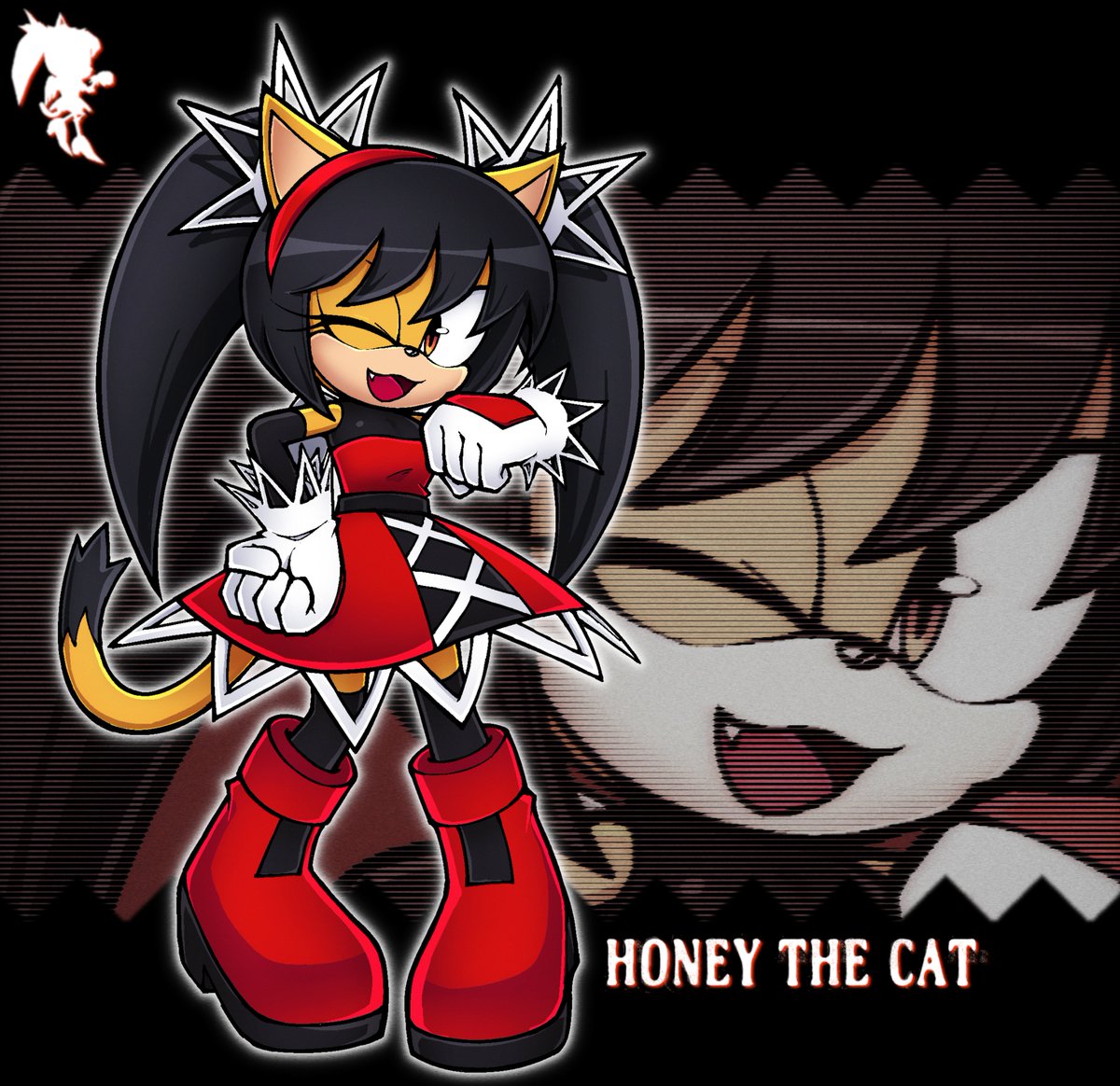 MEOW!!!!!!!!!!!!
#HoneytheCat
#SonicTheHedgehog