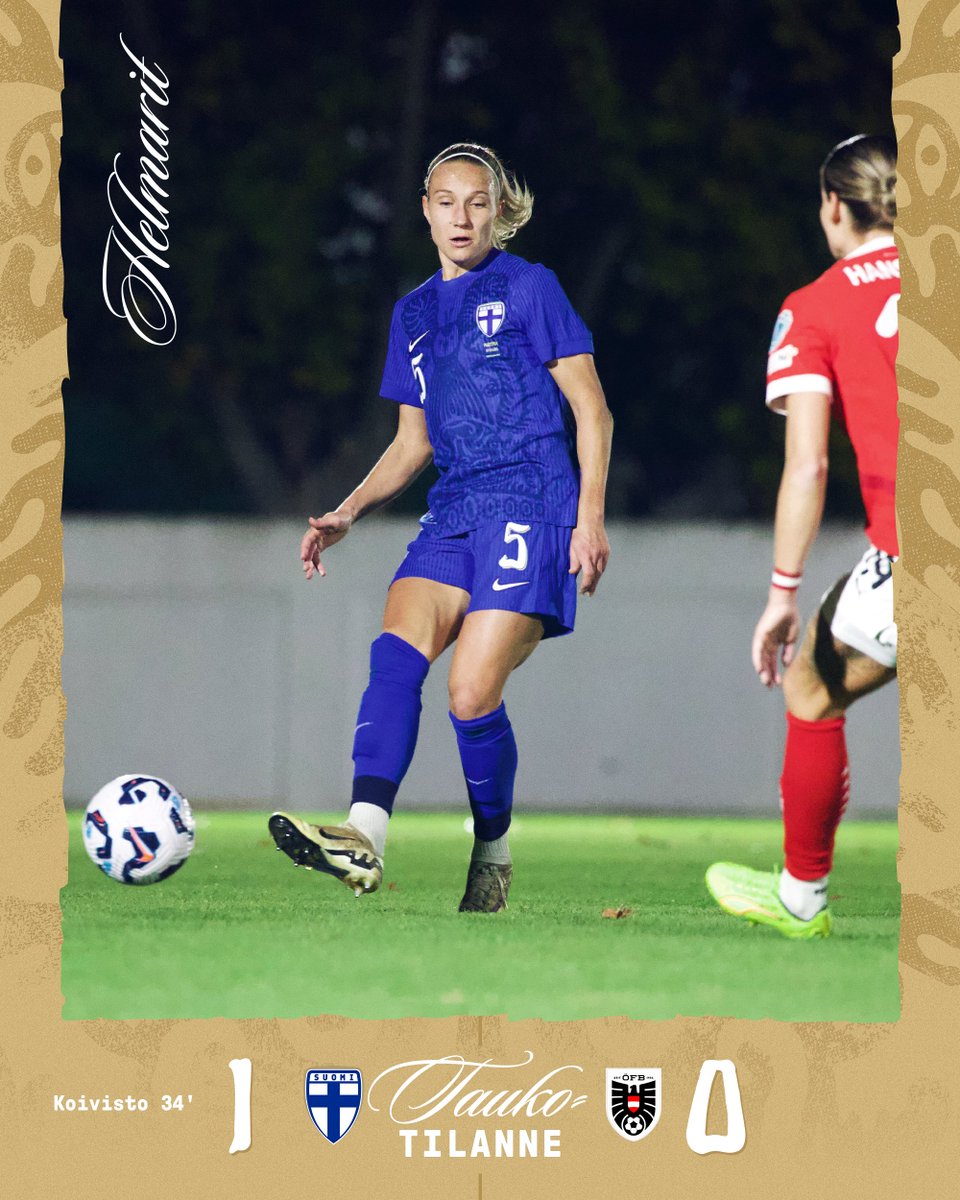 HelmaritFI's tweet image. Tauolle johtoasemassa!  🇫🇮

#Helmarit #MeOlemmeSuomi #FINAUT