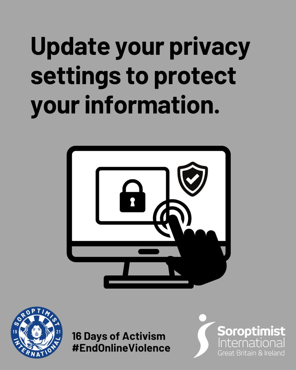 silibertas's tweet photo. Update your privacy settings to protect your information. Review who can see your posts, contact you, and access your data. Privacy is a right, not a privilege. Take control today. #EndOnlineViolence #JoinUs https://t.co/IOfPwKkf5s #westandupforwomenandgirls https://t.co/ECQPpZm12c