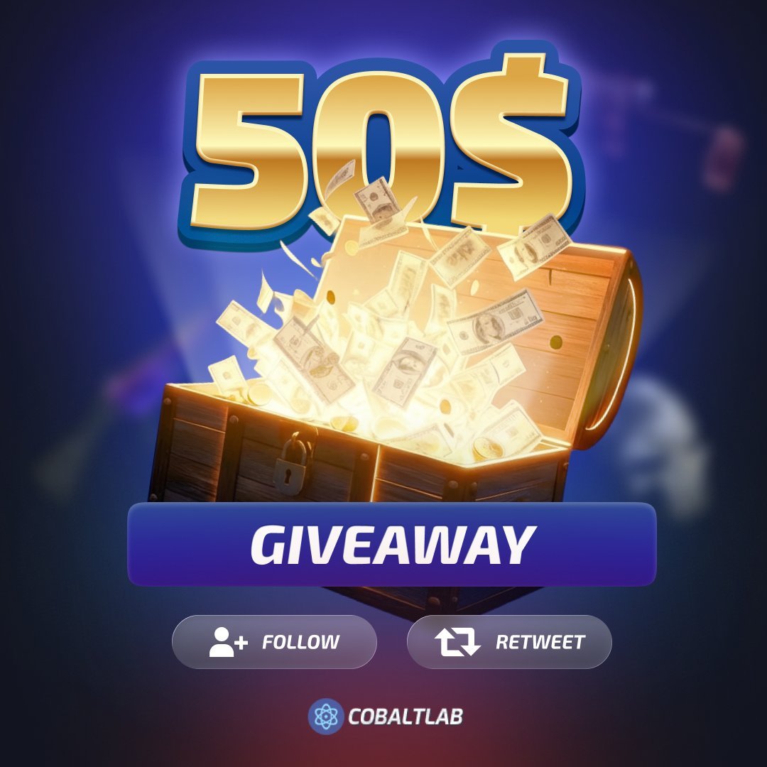moonlightcs2's tweet image. 💰$50 Giveaway! 

🔹Follow me &amp;amp; @Cobaltlabrust 
🔹Like &amp;amp; Retweet
🔹Tag a friend

⏰ Winner will be picked in 72 hours
#Giveaway #CryptoGiveaway