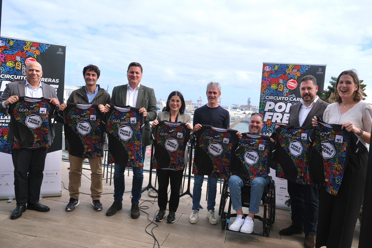 CarolinaDarias's tweet image. 👟Kilómetros de solidaridad y deporte

🗓️Presentamos la nueva edición de las @CarrerasPF que este domingo se celebra en las calles de #LPGC

🫶Junt@s por un mismo objetivo: promover la seguridad vial y concienciar sobre la prevención de accidentes