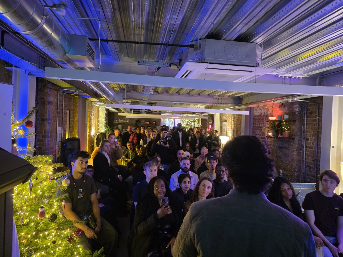 anth0nybeaumont's tweet image. Behind the scenes at @encodeclub&apos;s London Base Launch 🚀