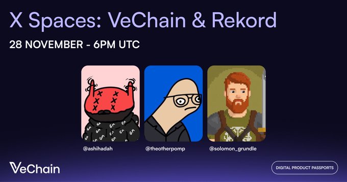 VeChain’s ecosystem is full of builders who understand one thing deeply:

Proof always beats promises.

Rekord is bringing verifiable data, compliance-grade integrity, and enterprise audit rails into Web3.
Together, we’re building the trust layer this space has been missing.