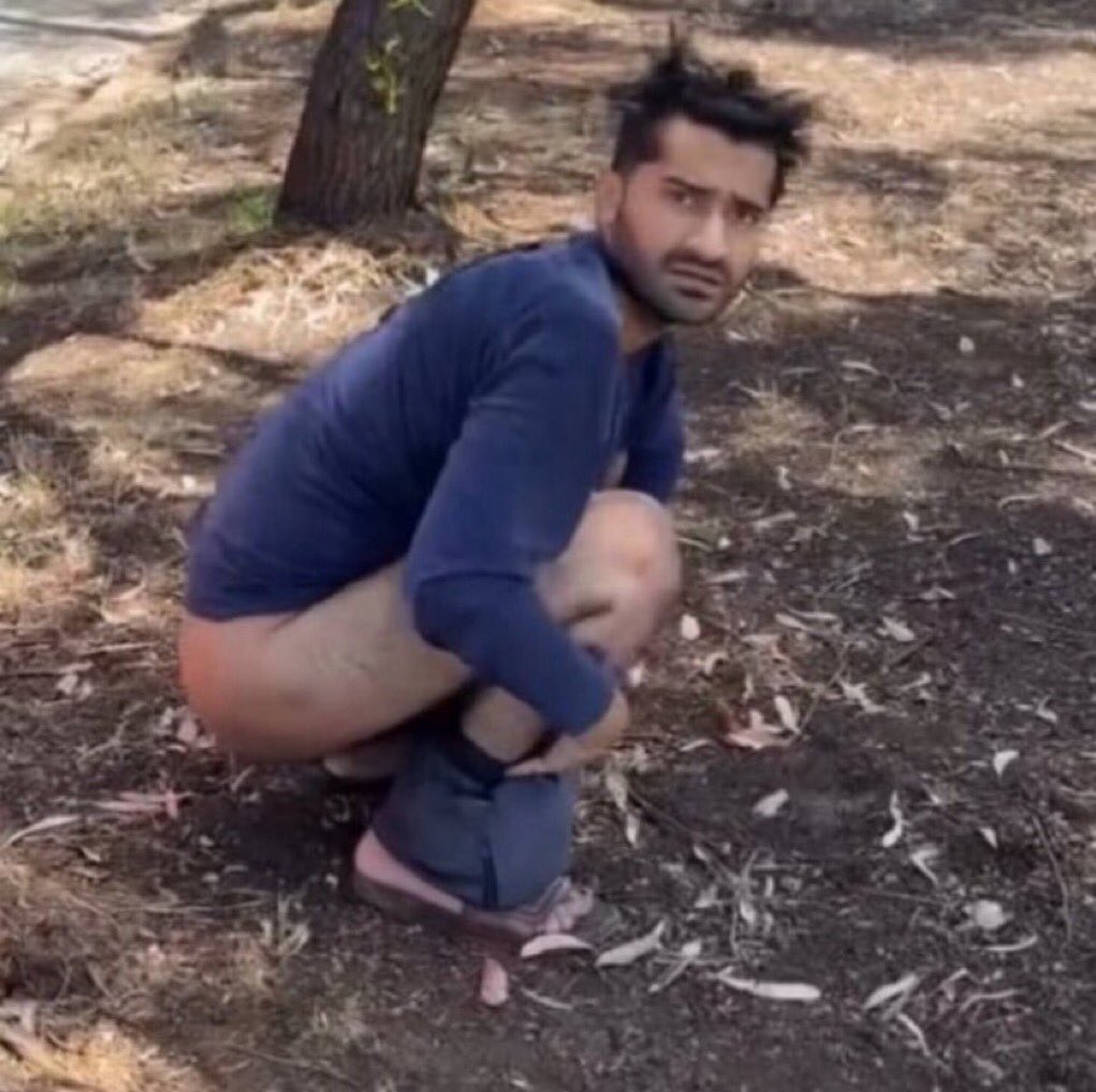 ZardSi's tweet image. The two most viral faces on the Internet these days:

&amp;gt; First is an Indian pooping openly on Australian streets.

&amp;gt; Second is an Afghan national terrorist who opened fire on U.S. National Guards at White House.

Both have good relations — brothers in crimes. 🇮🇳🤝🇦🇫