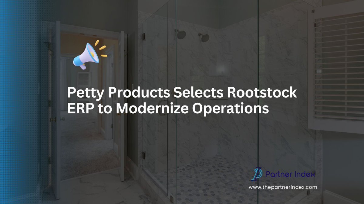 ThePartnerIndex's tweet image. Petty Products selects Rootstock Software’s cloud ERP and Agentforce Revenue Management to modernize operations and support multi-state expansion. thepartnerindex.com/blog/petty-pro…