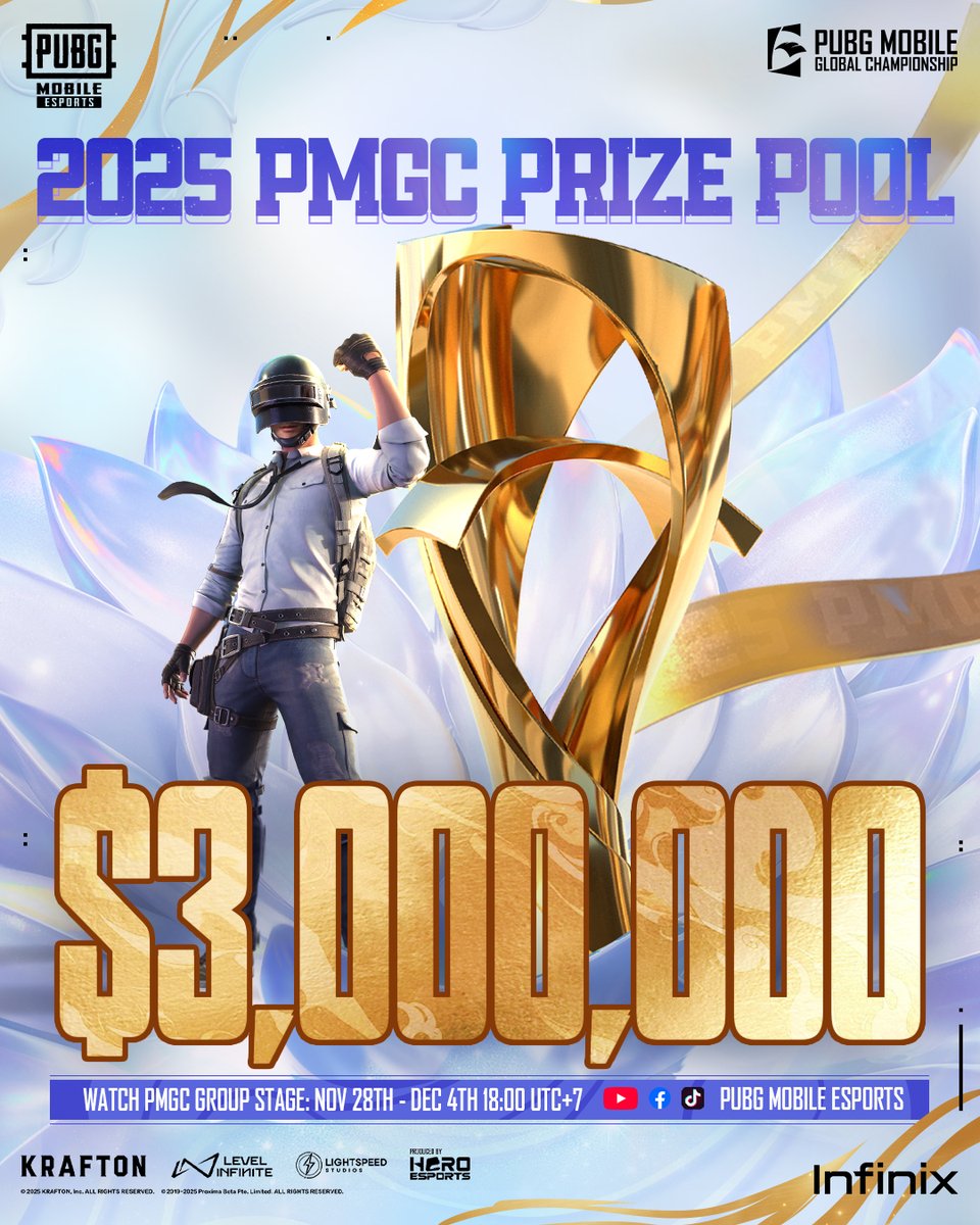 Die PMGC 2025 Gruppenphase steht vor der Tür 🎮
Alle Infos zu Matches Teams und Terminen findest du hier 🔥

Jetzt herunterladen:
pubgmobile.go.link/25pmgc

#PUBGMOBILE #PUBGMESPORTS #PMGC #PMGC2025