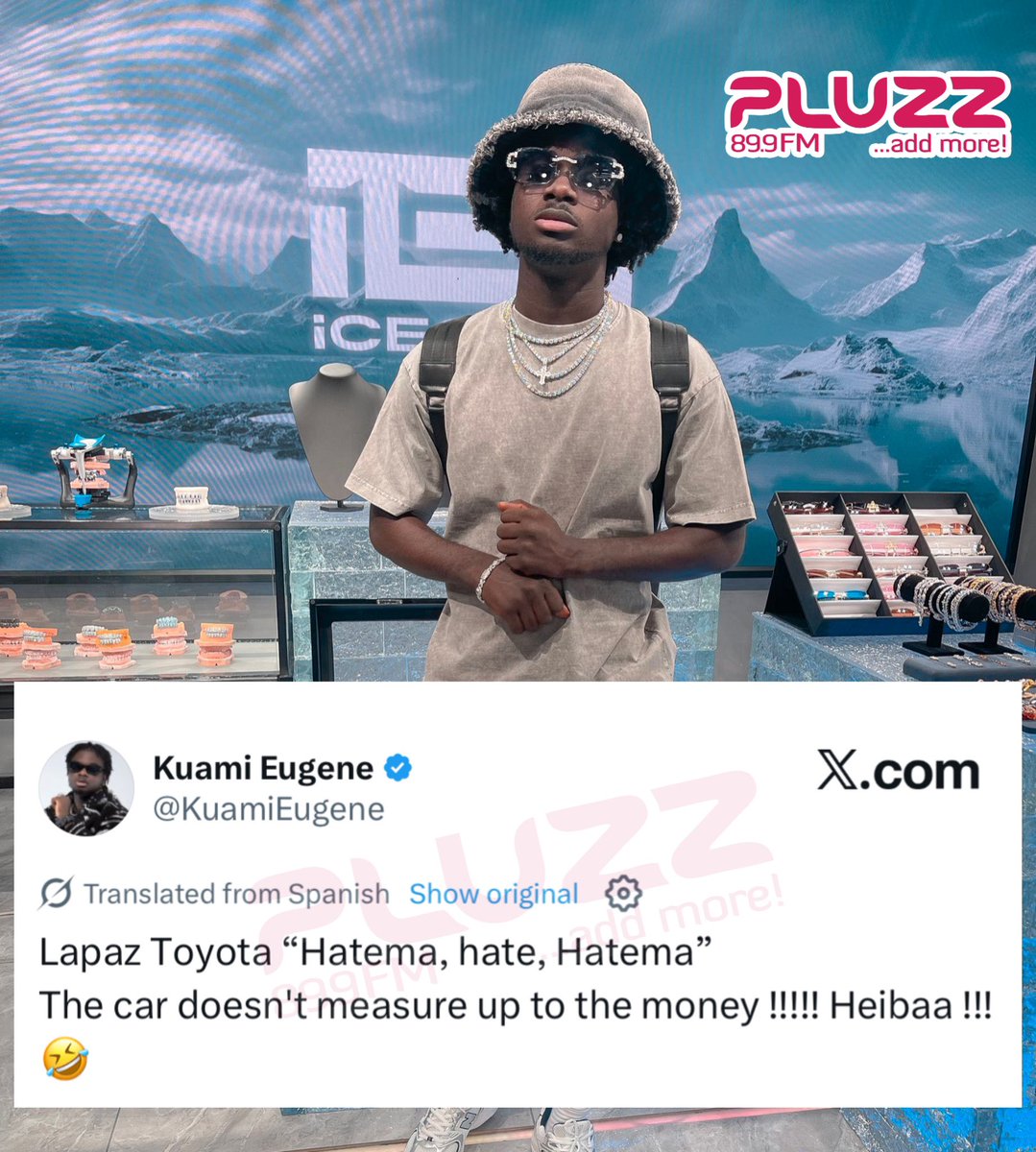 PLUZZFM's tweet image. Kuami Eugene trolls Guru in the midst of the Miss UG controversy 

#AddMore
#AccrasMusicLeader