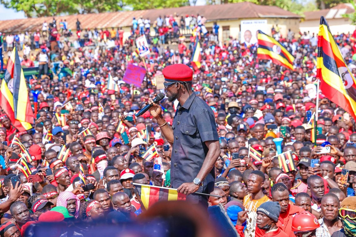 patricknsanja's tweet photo. We thank God almighty that today's campaigns were a success amidst all the teargas, beatings, gunshots and road blocks from accessing our destined venues. Sorry for those who faced all kinds of pains from police in the ruling government, we sympathize with you. https://t.co/kLw15NyeeV