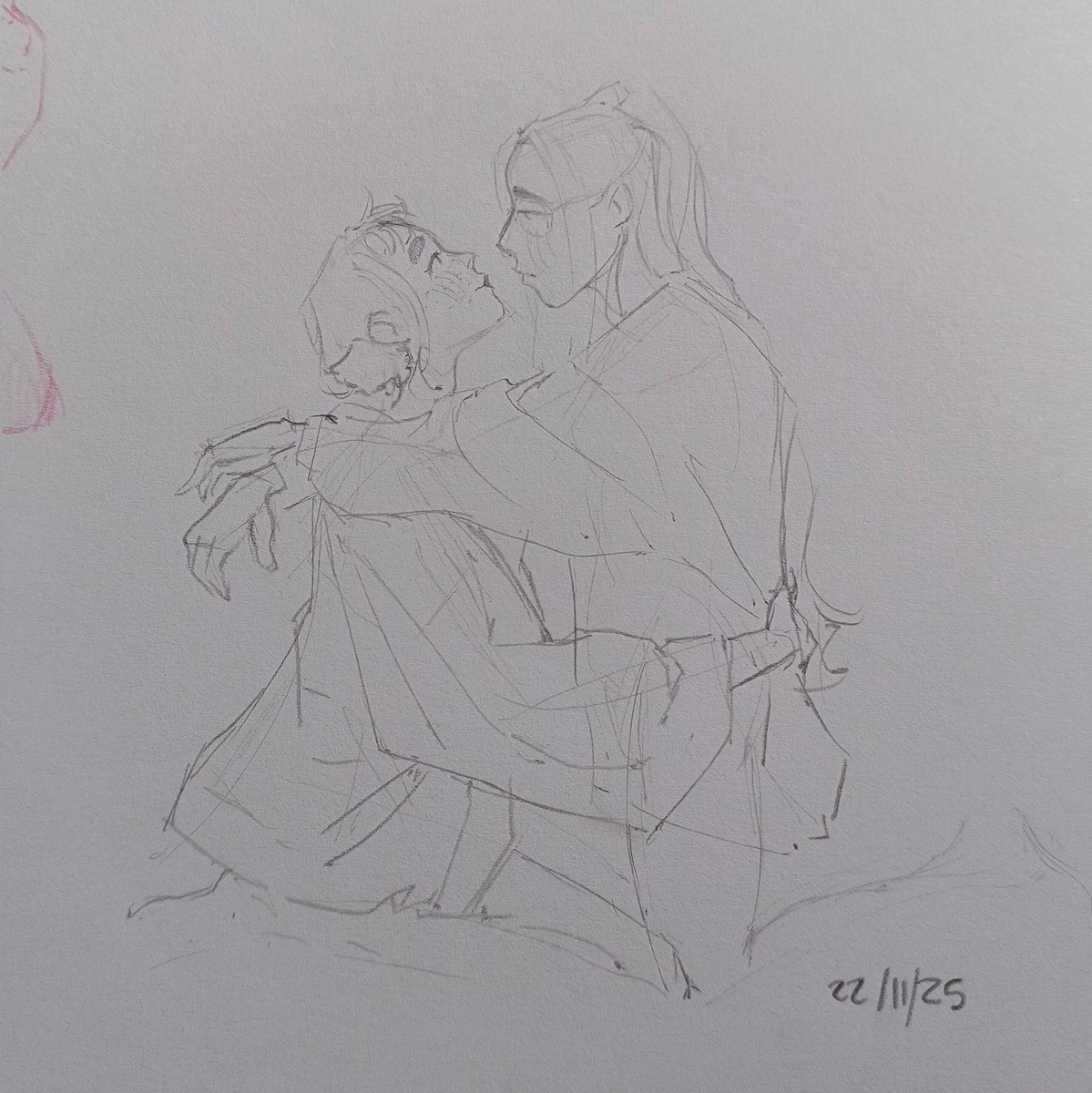 just_red_panda's tweet image. #zoeymira sketch