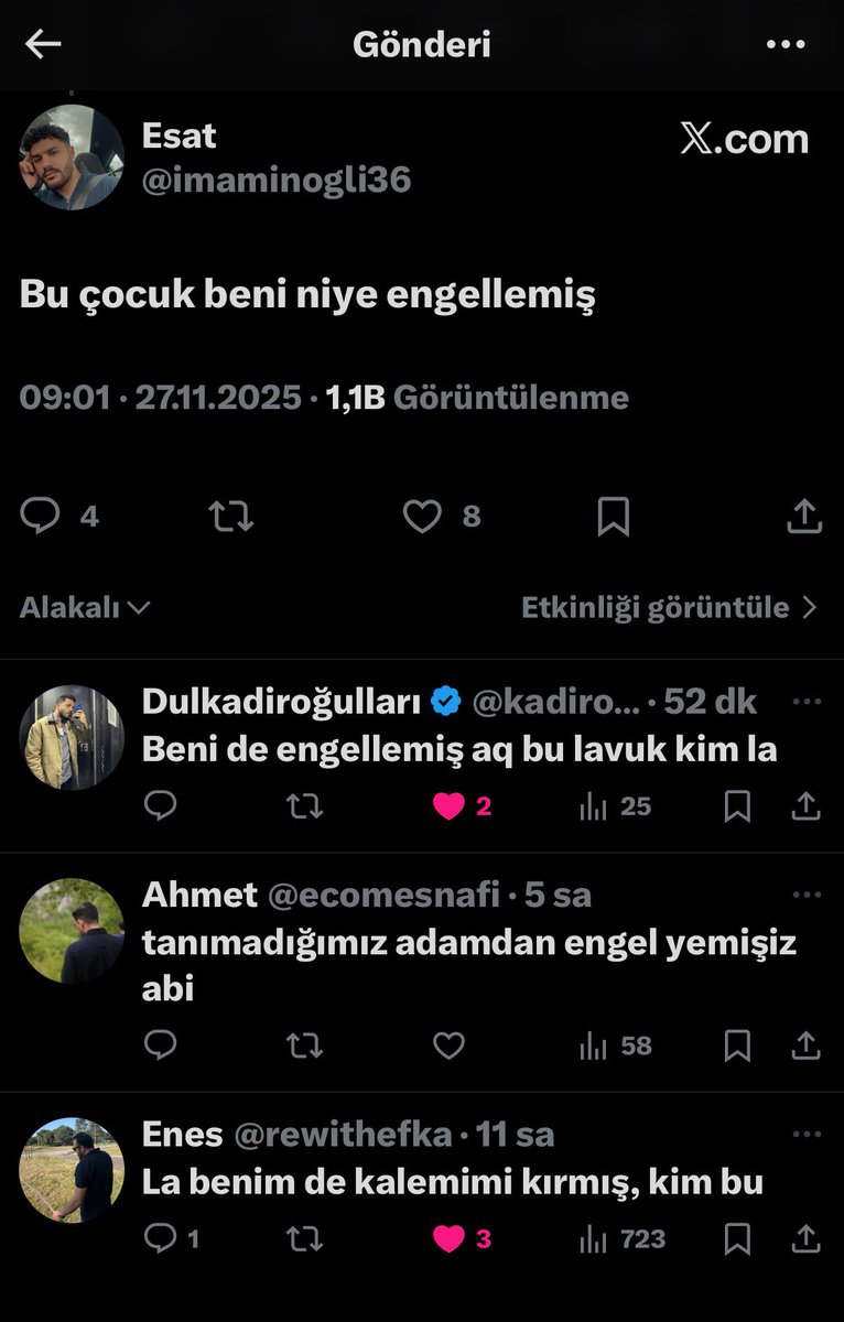 Bizim rahatsız edicilik seviyesi