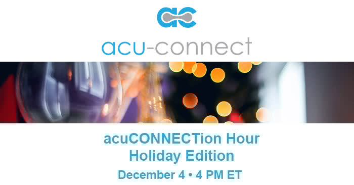 DSDinc's tweet image. Take a break and celebrate the season with us at the acuCONNECTion Hour: Holiday Edition! Enjoy games, real conversation, and a fun year-end unwind with the Acumatica community.

Join us on December 4 at 4 PM ET—save y... us06web.zoom.us/meeting/regist…

#Acumatica #CommunityEvent #ERP