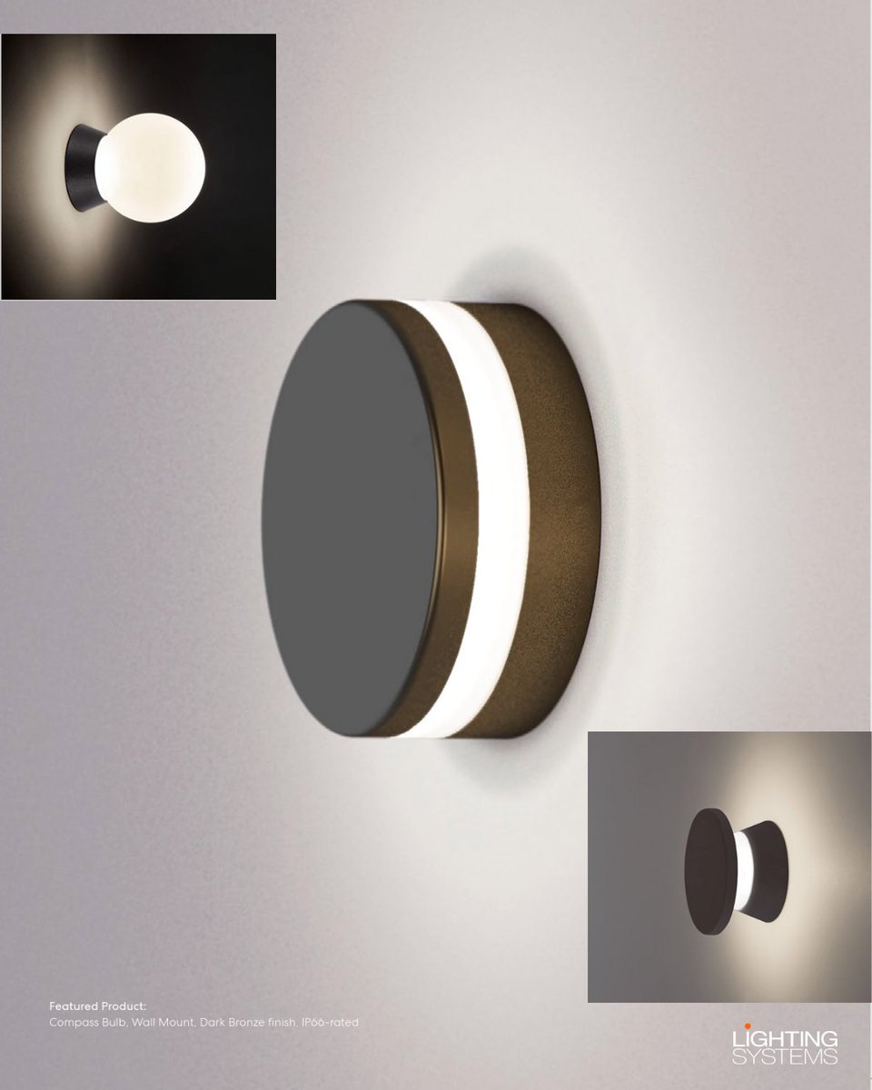 ltgsys's tweet image. Light that Guides. The Compass Collection New from @lumenwerx 

A cohesive family of 3” diameter, sealed surface luminaires that balance technical precision with visual simplicity. Designed for both indoor and outdoor environments. 
#NorcalRep #LtgSys #LightAgency #LightingRep
