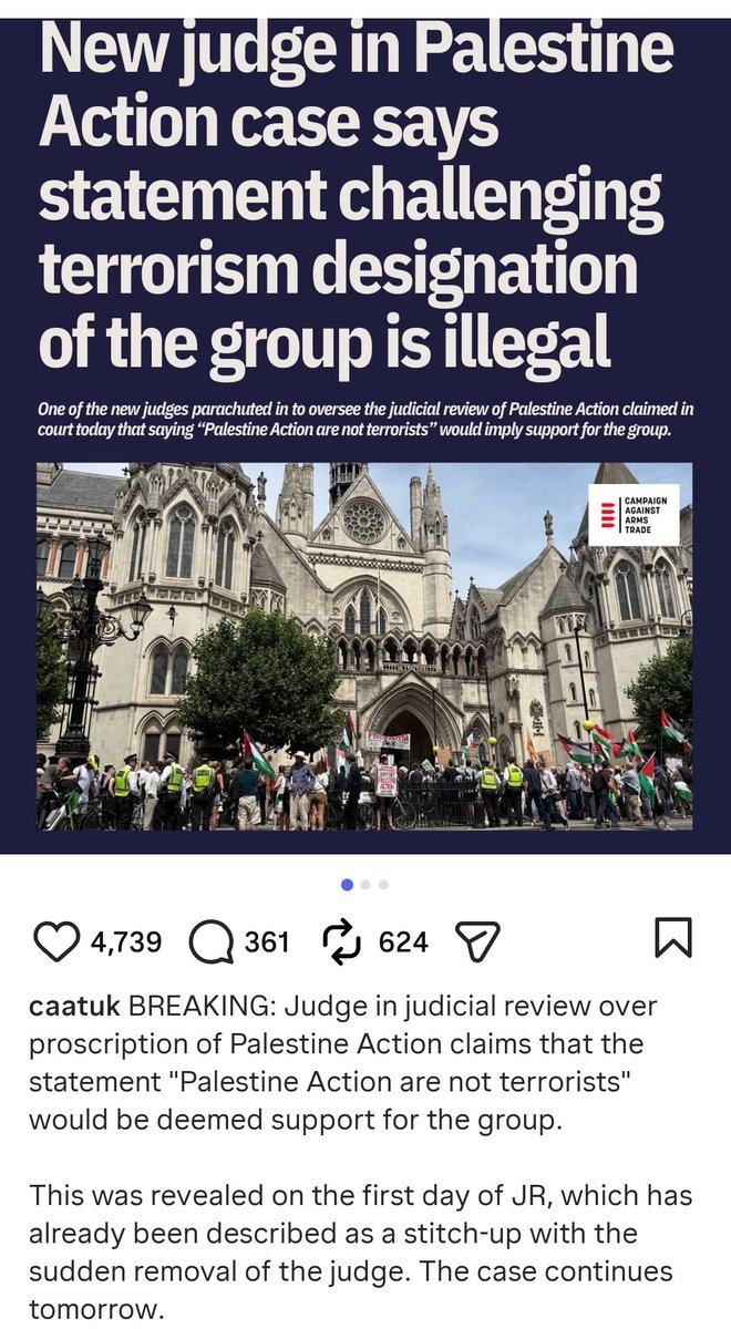 I wonder why this particular judge was parachuted in to rule on Palestine Action

I'm sure it's just coincidence and not any attempt to rig the court