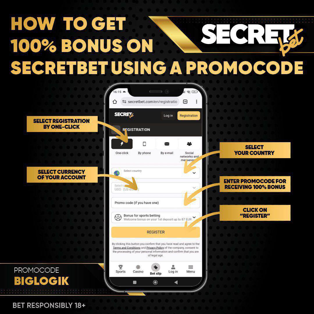 Logikanalysis's tweet image. SECRETBET

Register, fund &amp;amp; get 100% welcome bonus on every first deposit using the promocode - “BIGLOGIK” with below link👇 

slim.link/xj8nDAn 

PROMOCODE - “BIGLOGIK”