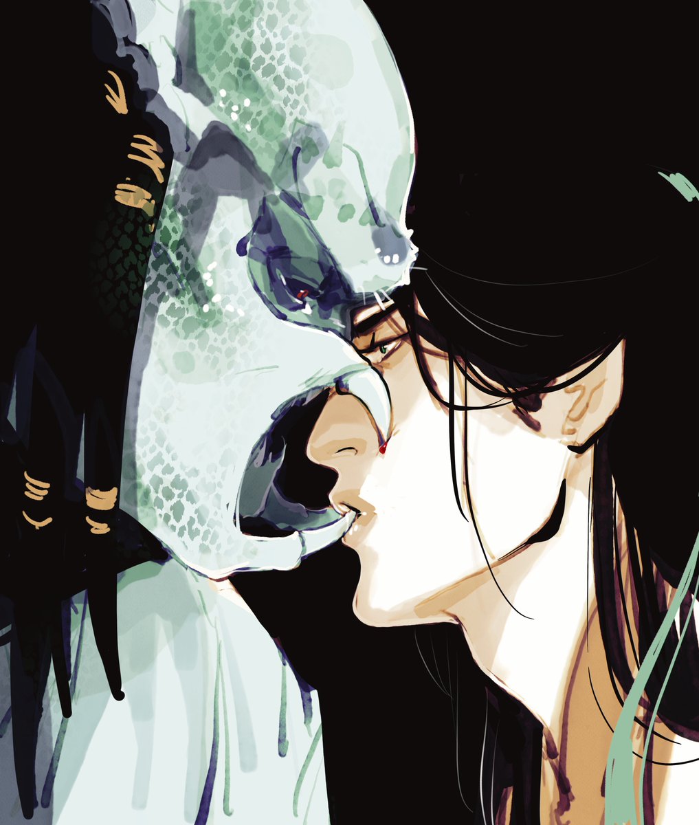 nerioneraso's tweet image. #svsss #predator #shenyuan #yautja 
Flirting yuanishly