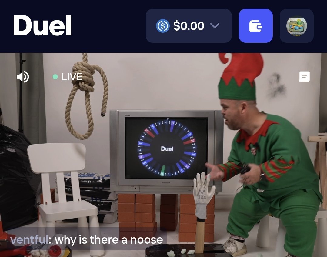Dollartree_1's tweet image. Duel has just released a new 0% edge LIVE game. 🚨 CASTLE ROULETTE 🚨 

Duel spent BILLIONS of dollars building a state of the art facility to broadcast this game.

Your eyes are instantly drawn to the beautiful CRT monitor. Being placed on bricks perfectly adds to the ambiance…
