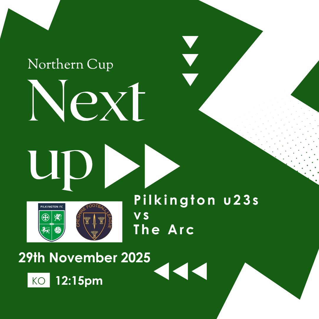 U23PilkingtonFC's tweet image. Next up for the lads a tough northern cup tie against the Arc at ruskin drive 12:15pm KO