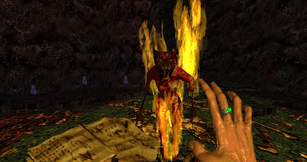 PluieDeSangProd's tweet image. She&apos;s on fire !! 

#indiedev #IndieGameDev #indiegamedevelopers #HellWorldsReinvigorated #HellWorlds #horrorgame