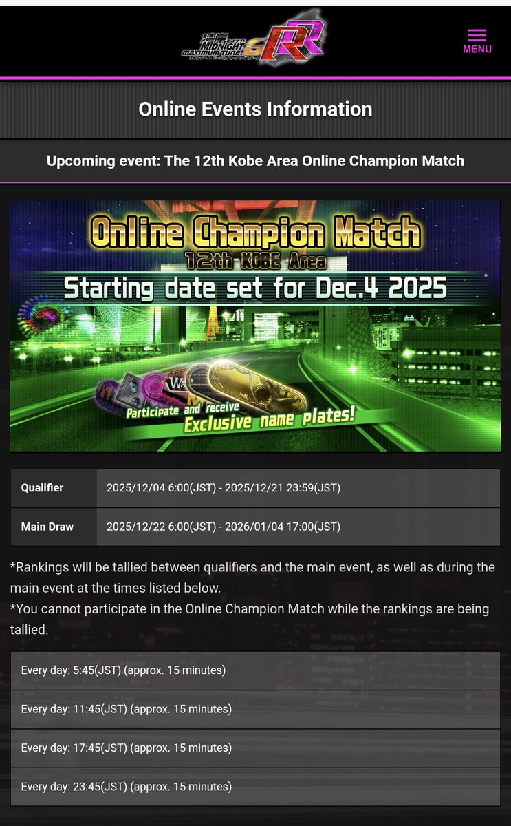 おや？🤔
海外もはやいみたい笑

最終日がこの日時で昨日告知ならば
日本はやはり1月12日月曜日の成人式の日
に来るだろうから告知は12月4日木曜日だね😑

年越しミッドナイト…
パスポート取ってくるかな…←口だけ
韓国行きたいなあ