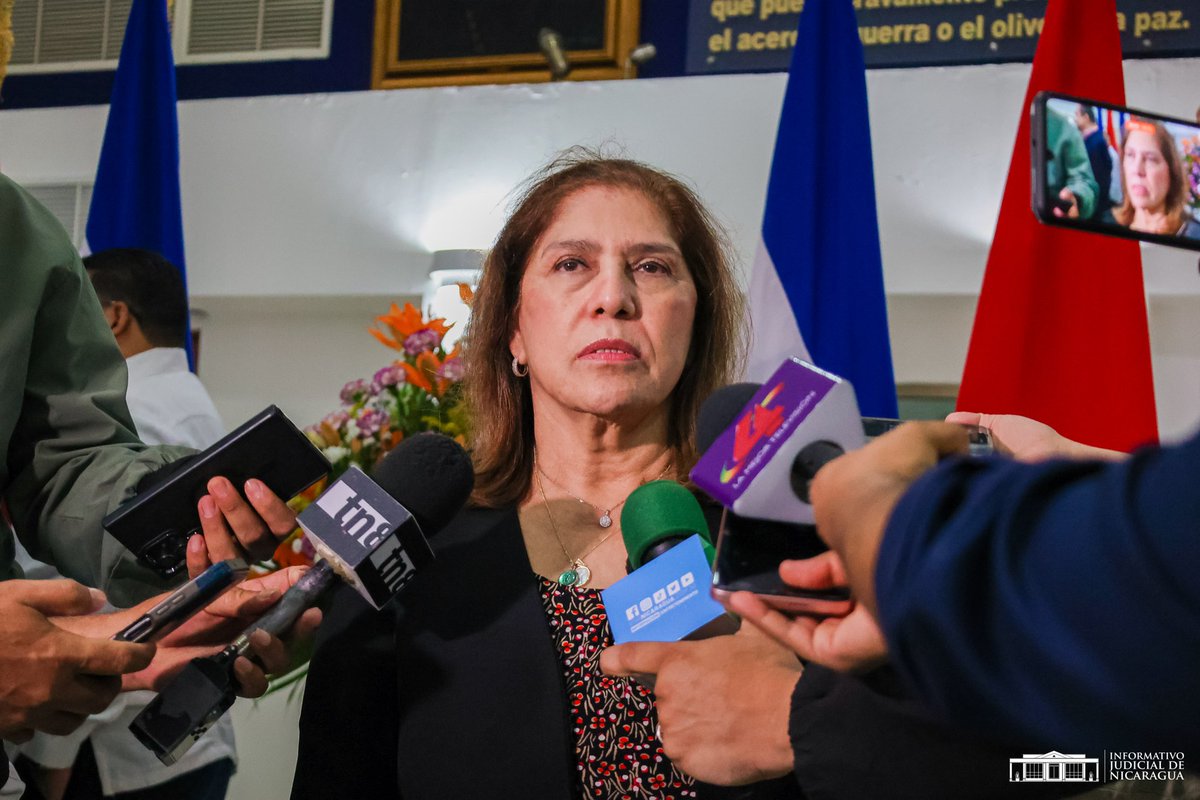 Informativo Judicial De Nicaragua tweet media