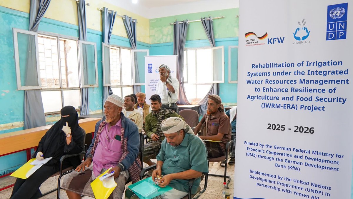 Nothing succeeds without listening to the people on the ground, and shared planning means successful implementation! 🚜

Before the machinery starts working, we officially launched the steps of the Irrigation Systems Rehabilitation Project under the Integrated Water Resources