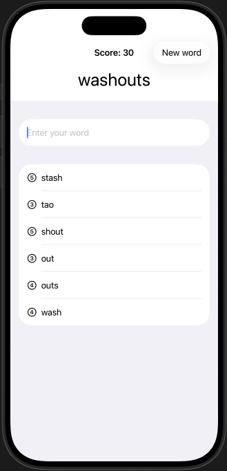 JoePotentier's tweet image. It&apos;s been a week, still chipping away at it.

I&apos;ve started working on my own app in between studying.

🎉 I just finished Day 21 - 31 of the #100DaysOfSwiftUI at hackingwithswift.com/100/swiftui/31 via @twostraws 

Some screenshots from this course are below.