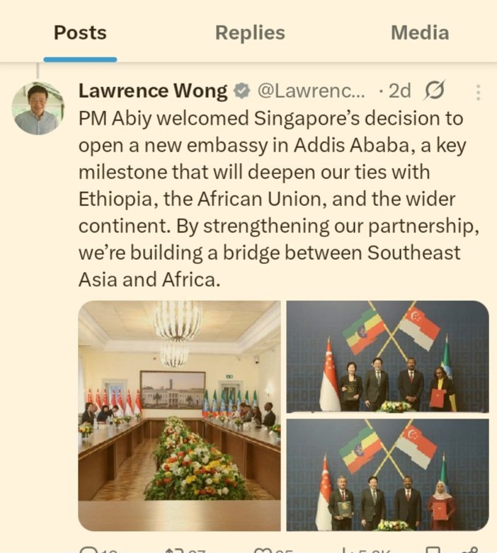 MelkamuAddisu's tweet image. The recent decision by Singapore and Haiti to open embassies in Addis Ababa is a clear vote of confidence, reinforcing the city&apos;s role as a major diplomatic and economic hub.
​#Ethiopia #Diplomacy #AddisAbaba 
@AbiyAhmedAli @BerhanuTsegaye @MFAEthiopia @PMEthiopia