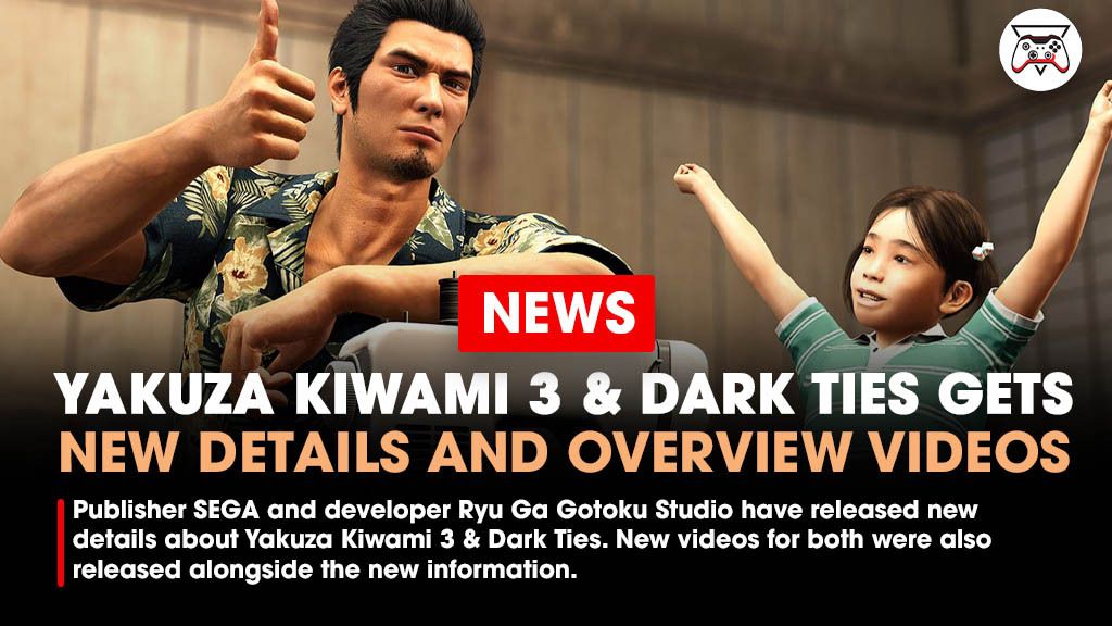 SEGA have released new details about Yakuza Kiwami 3 &amp; Dark Ties. The publisher released new details for the daily life at the Morning Glory orphanage, the “Kanda Damage Control” system for Dark Ties, and more. 

Link - bit.ly/3XnCRuB
#YakuzaKiwami3 #Yakuzakiwami #SEGA