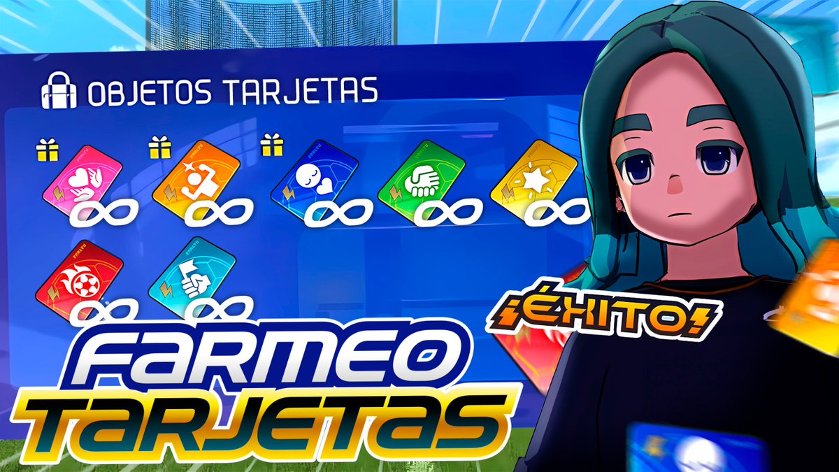 addo_vk's tweet photo. ⚡️ NUEVO VIDEO ⚡️

"CÓMO CONSEGUIR TARJETAS INFINITAS en INAZUMA ELEVEN VICTORY ROAD"

Basicón pero si alguien no lo sabía pues bomba jeje

⏯️ https://t.co/tiHiUYMnpl https://t.co/wLygMhAHWP