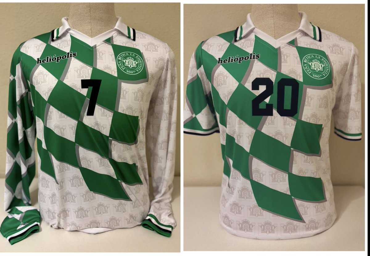 Para conmemorar nuestro XVIII aniversario vamos a rifar esta camiseta entre todos los que: 

1) Sigan a esta cuenta
2) Hagan retuit a esta publicación. 

Camisetas disponibles en tallas S a 2XL.

Sorteo el Domingo durante la previa del derby 

Suerte a tod@s 

Viva el Betis 💚🇳🇬