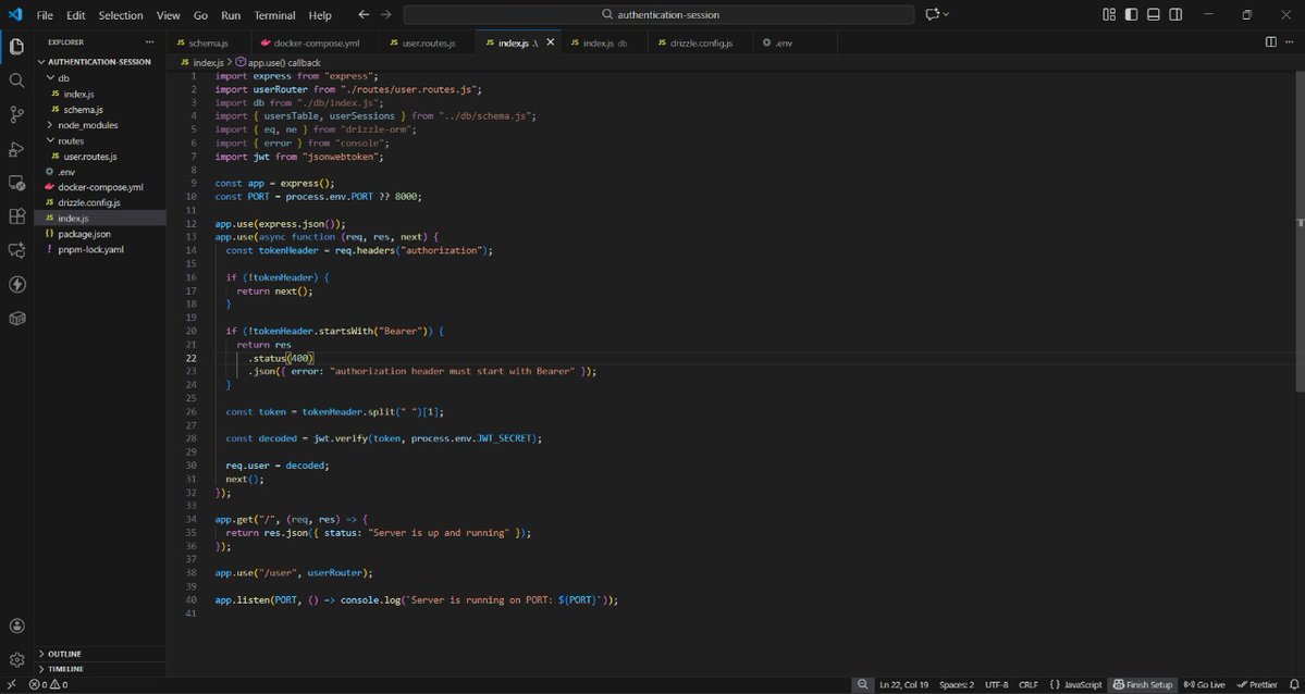 s_dhanush11's tweet image. #Day8 of learning Backend Database
1️⃣ Understood how does Middleware functions in auth workflows using Express.
2️⃣ Studied JSON Web Tokens (JWT) for creating stateless authentication.
#BackendDevelopment #Postgres #JWT #Database #Postman #ExpressJS