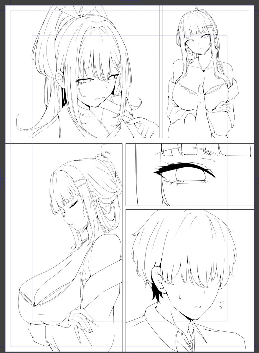 ちゃんと描いてますよという話 