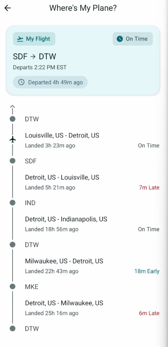 TechHighest's tweet image. somehow broke the time conversion in the new &quot;Where&apos;s My Plane&quot; feature, fixed this with the new 0.16.2 update

aviate.to