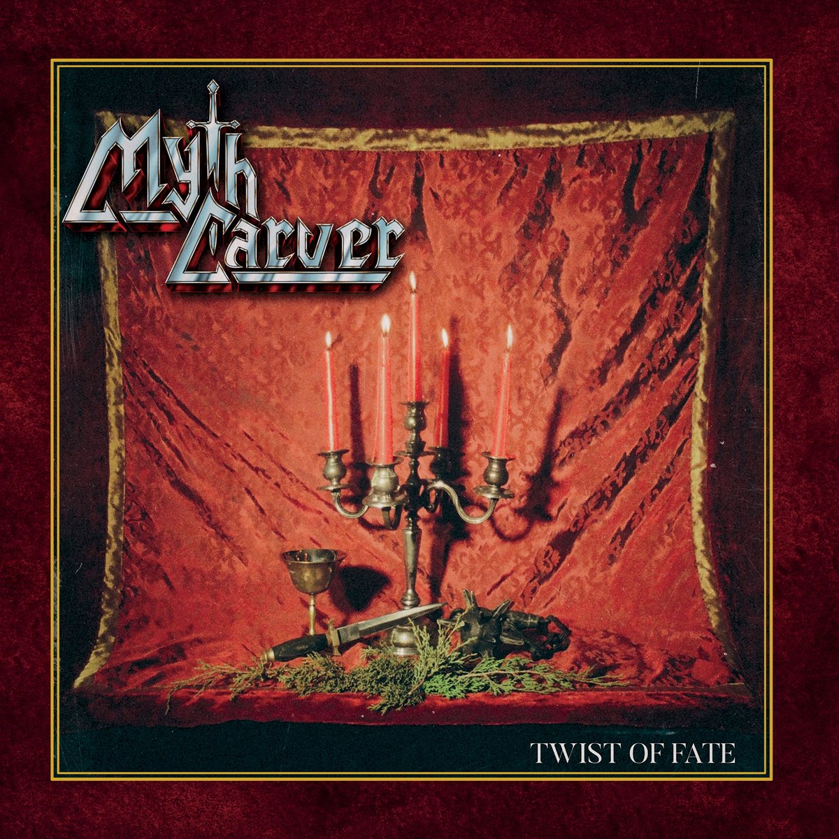 FULL FORCE FRIDAY:🆕November 28th2⃣7⃣🎧

MYTH CARVER - Twist of Fate EP 🇺🇸💠

Reissued 4 Track EP (March '25) from Dallas, TX, U.S Heavy Metal outfit💠*Vinyl/CD release

BC➡️mythcarver.bandcamp.com/album/twist-of…💠

#MythCarver #TwistofFate #HeavyMetal #NoRemorse #FFFNov28 #KMäN