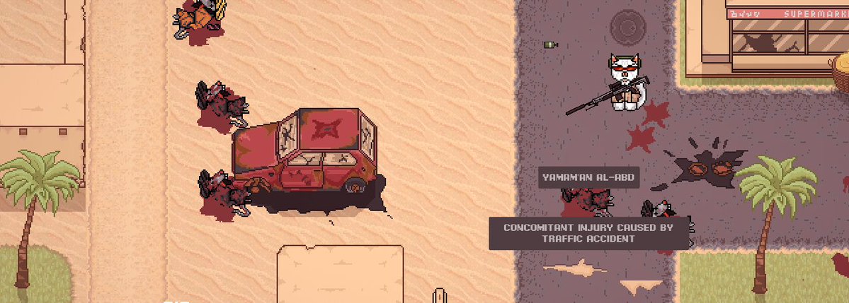 MeowcideGame's tweet image. Sergeant Fluffer reminds you: stay alert when crossing the street - always check that the roadway is clear
#unity2d #madewithunity #gamedev #indiegames #indiegamehour #IndieGameDev #screenshotsaturday #gamedevelopment #gamedesign #meowcide #gameplay #FollowFriday